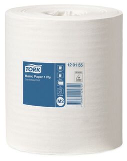 Basic Paper Centrefeed 1 Ply M2 - Tork 120155