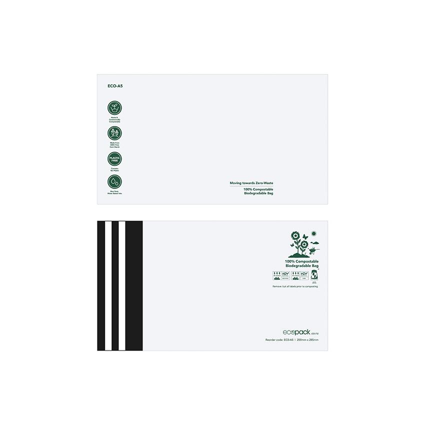 Courier Bags Compostable A5 - Ecobags