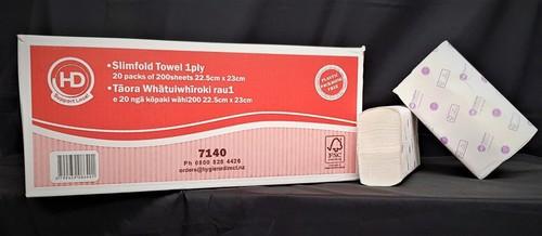 Slimfold Paper Towels Premium 1ply PALLET 30ctns - Hygiene Direct