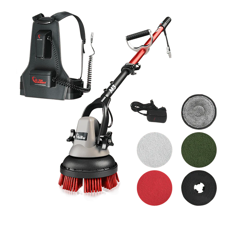 Motor Scrubber M3L Starter Kit Long Handle