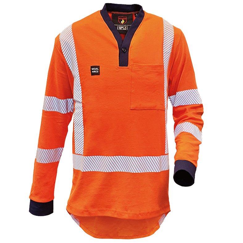 Fr Poloshirt 240Gsm Cotton, Orange Ttmc, 12 Cal-Size 8Xl