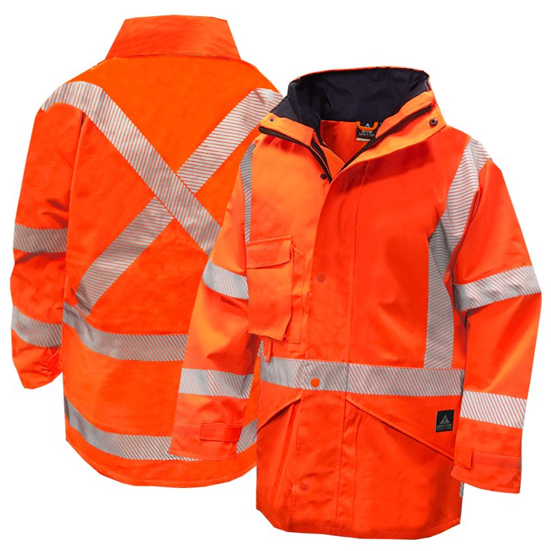 Torrential Rain Jacket, Orange-Size 2Xl