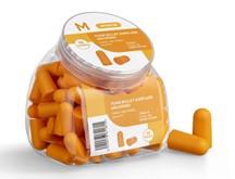 Foam Bullet Earplugs Uncorded Jar - Orange, 28.0dB Rated - Jar 50pairs - Matthews