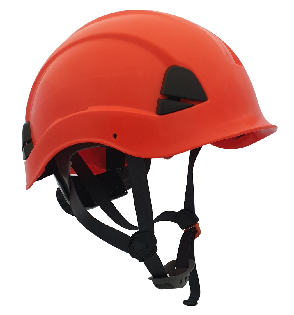 Peakless, Non Vented, Fluro Orange, Ratchet