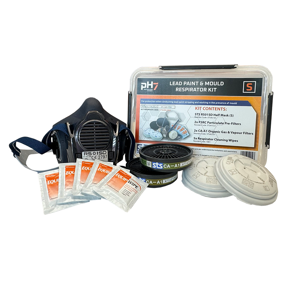 RS01SD Lead Paint and Mould Respirator Kit - L