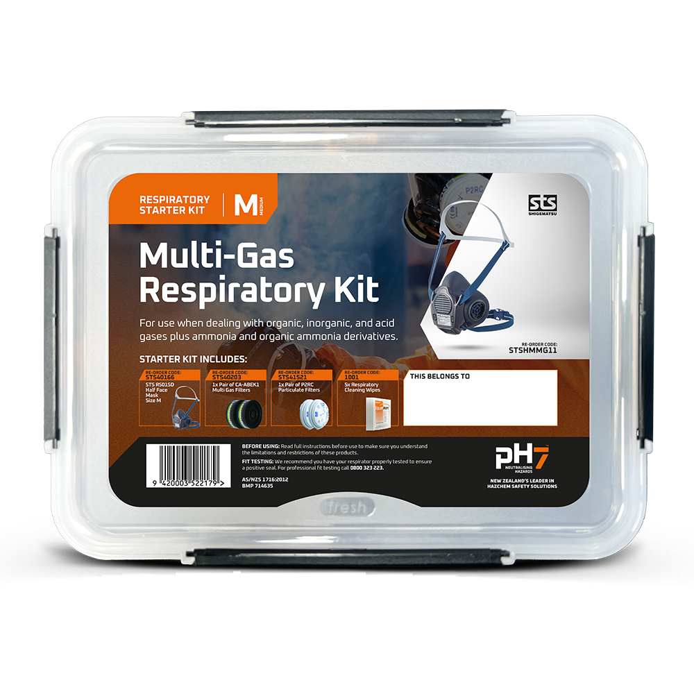RS01SD Multi Gas Respirator Kit - S