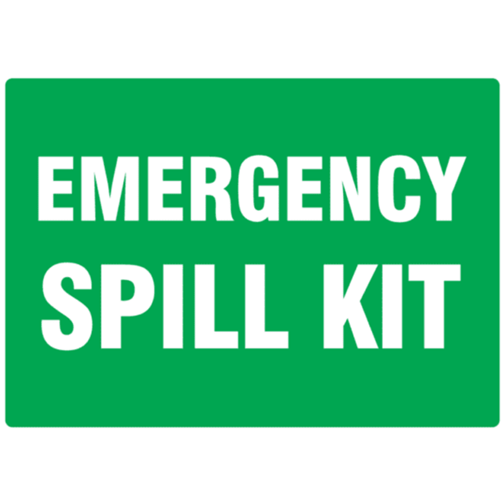 Spill Kit Sign