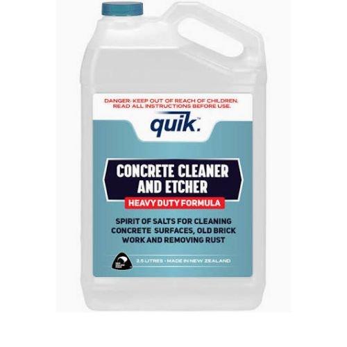 Spirits of Salts Concrete Cleaner 2.5 Litres x 6 - QUIK