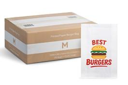 Burger Printed Paper Bags - Matthews