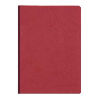 Age Bag Clothbound Notebook A5 Dotted Red