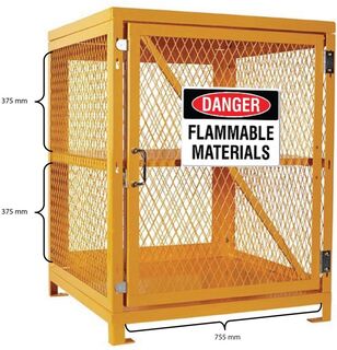 HazBox Aerosol Cage - 200 Cans