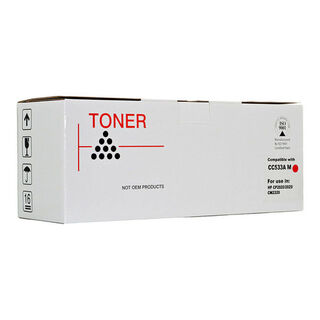 Icon Remanufactured HP CC533A CE413A Canon CART318 CART418 Magenta Toner Cartridge