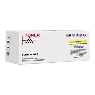 Icon Compatible HP CE322A CB542A Yellow Toner Cartridge