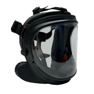CleanAIR UniMask with 5-Point Head Harness - Grey / Toric Polycarbonate (Impact Resistant)